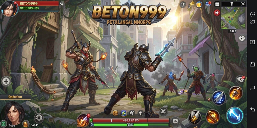 Gameplay menarik di BETON999, penuh aksi dan petualangan.