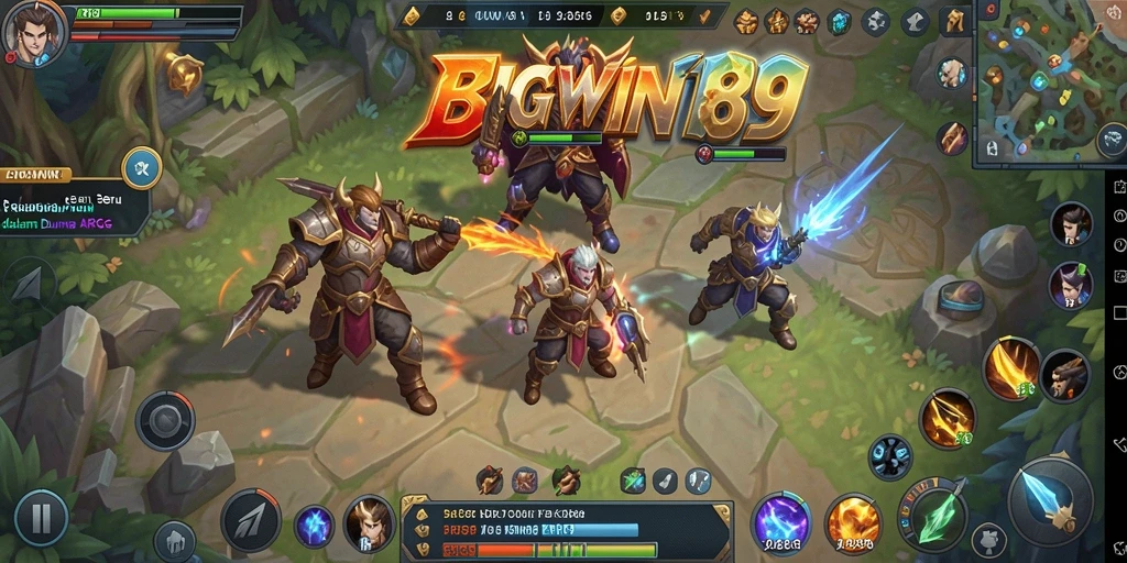 Screenshot menunjukkan aksi pertarungan epik dalam BIGWIN189 dengan grafis menakjubkan.