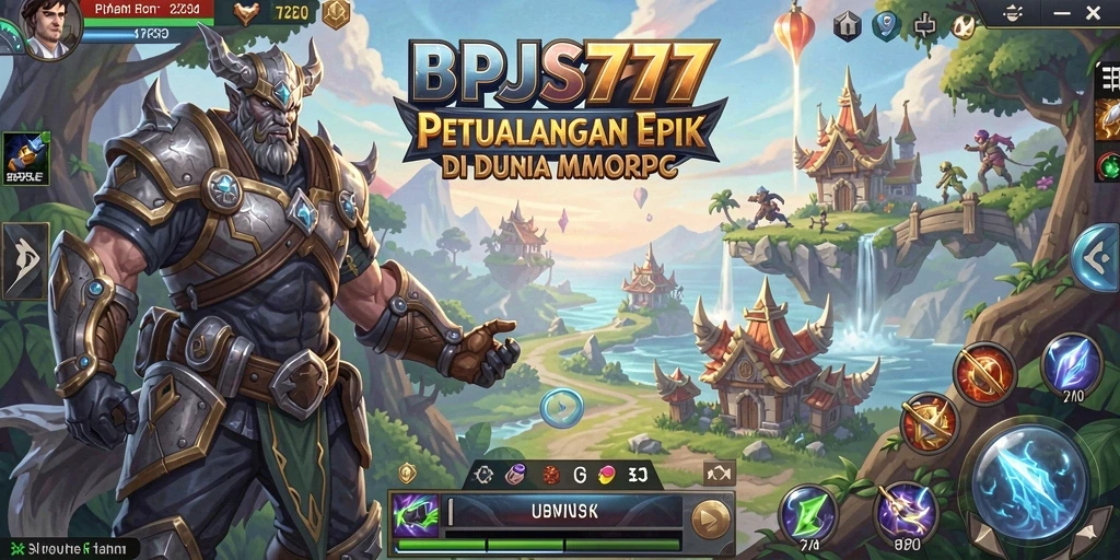 Tampilan gameplay menarik dan seru dari BPJS777 dengan aksi pertempuran epik.