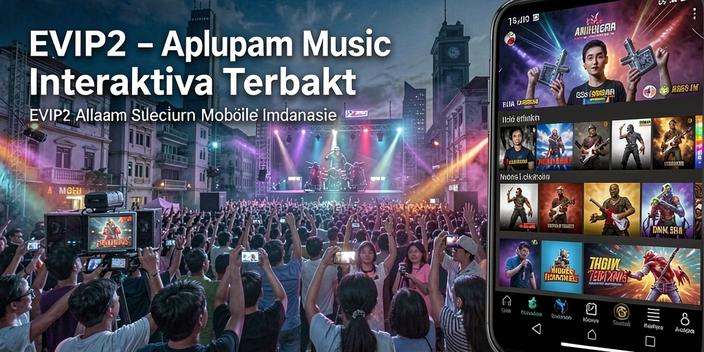 Gambaran gameplay EVIP2 yang menarik dengan berbagai pilihan lagu.