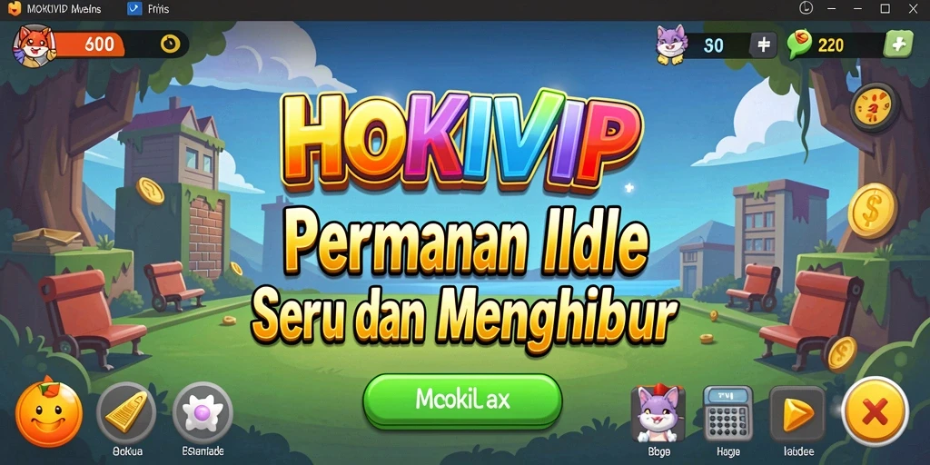 Tangkapan layar HOKIVIP menampilkan gameplay Idle yang menarik dan menghibur.
