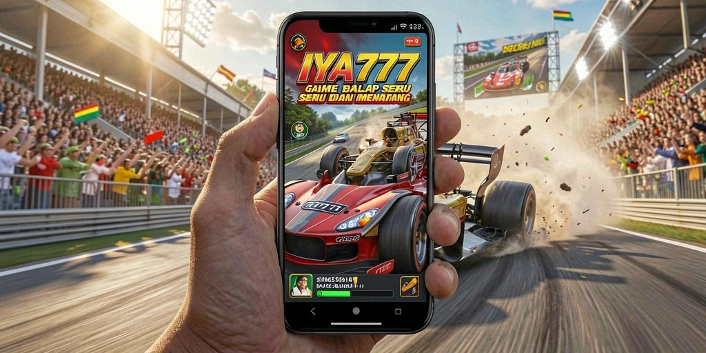 Gameplay Racing IYA777 dengan grafis yang menawan dan kontrol responsif.