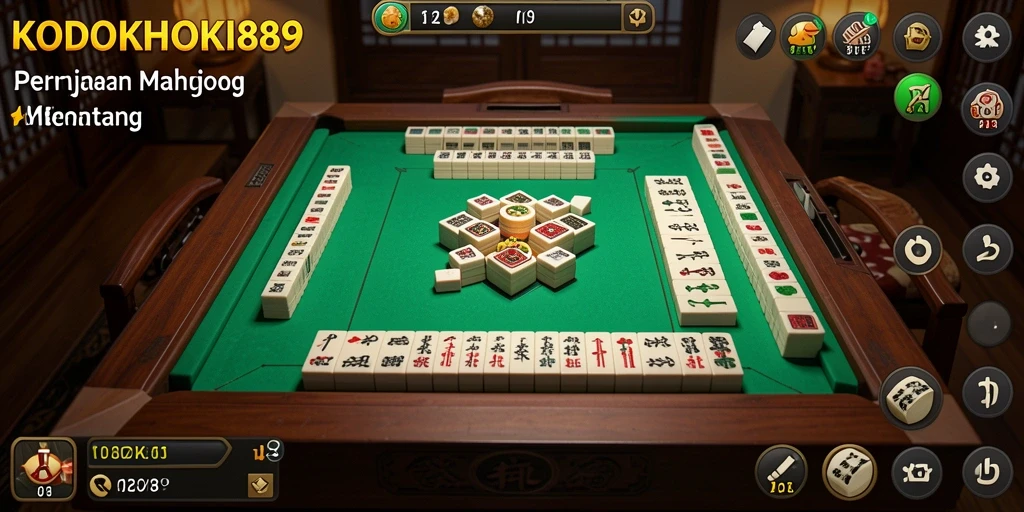Tampilan gameplay KODOKHOKI889 yang seru dan menantang.