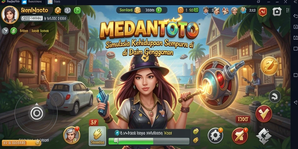 Tampilan gameplay MEDANTOTO yang mendalam dan interaktif.