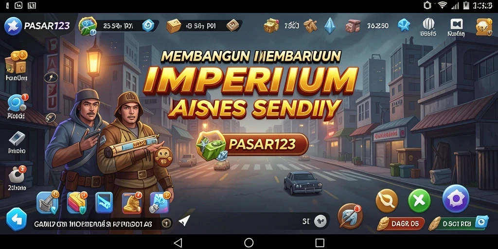 Tampilan gameplay PASAR123 yang menarik dan interaktif.