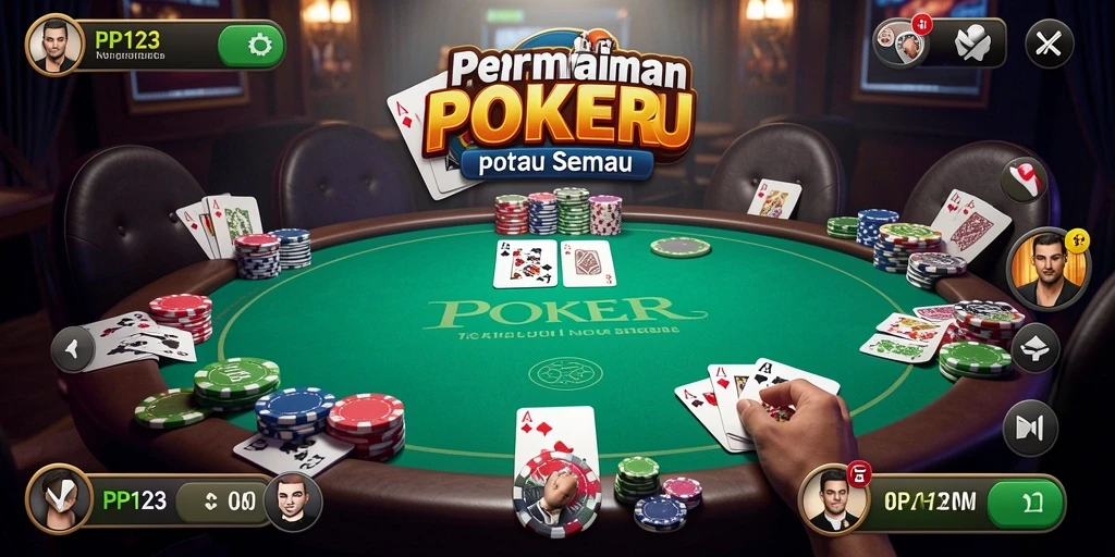 Tampilan gameplay menarik dari PP123 yang menyenangkan.