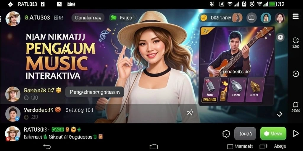 Tampilan gameplay RATU303 yang menarik dan interaktif.